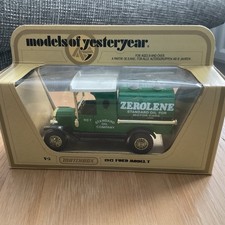 MATCHBOX LESNEY YESTERYEAR Y3 ZEROLENE  1912 Ford Model T