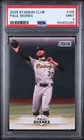 2025 Topps Stadium Club #105 Paul Skenes Football PSA 9 MINT - Pirates