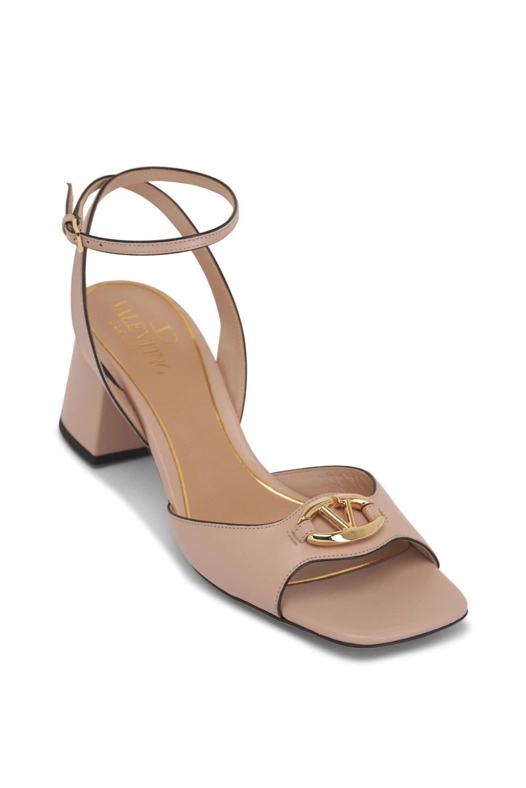 Valentino — VALENTINO GARAVANI VLOGO Bold 60 leather sandals (size 36)