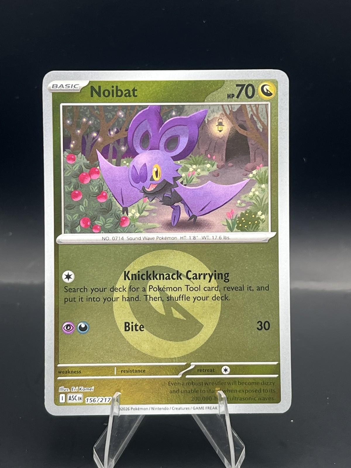 ME: Ascended Heroes #156/217 Noibat (Energy Symbol Pattern)