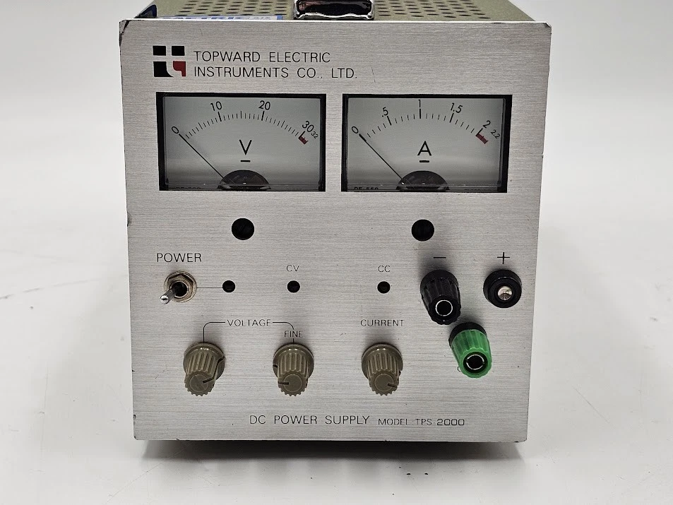 Topward TPS-2000 DC Power Supply - Working, Cosmetic Wear - Image 2 of 4