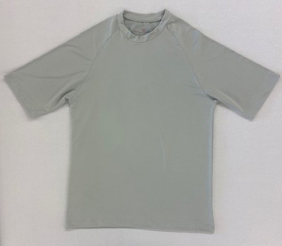 MOISTURE MANAGEMENT SHIRT-SILVER-SMALL