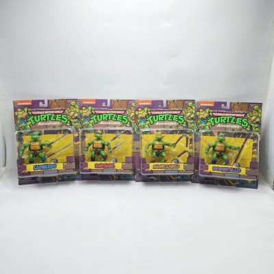 Leonardo Donatello Raphael & Mikey Playmates Eastman & Lairds TMNT Adventures