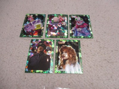 KILLER KLOWNS FROM OUTER SPACE TRADING CARD RARE NUMBERED /99 CARD LOT GREEN