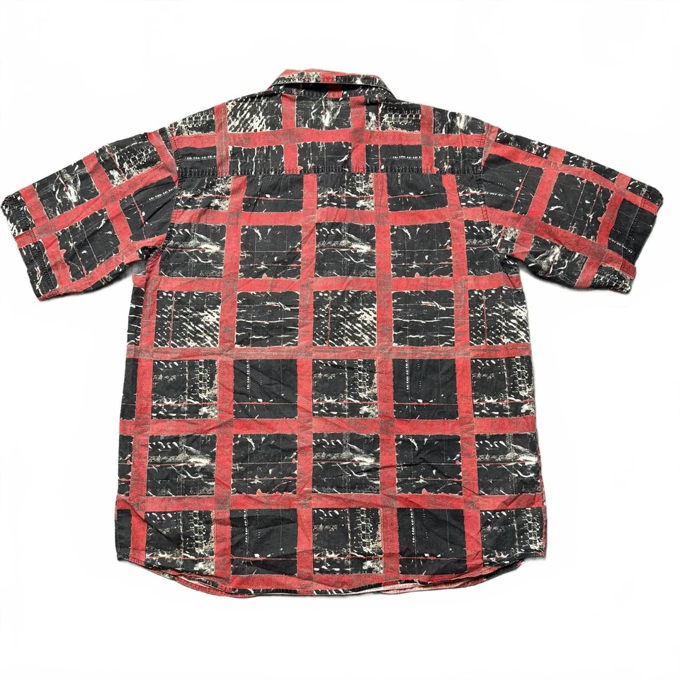 Vintage Y2K MECCA streetwear skate hiphop rap AOP shirt XL - Image 2 of 4