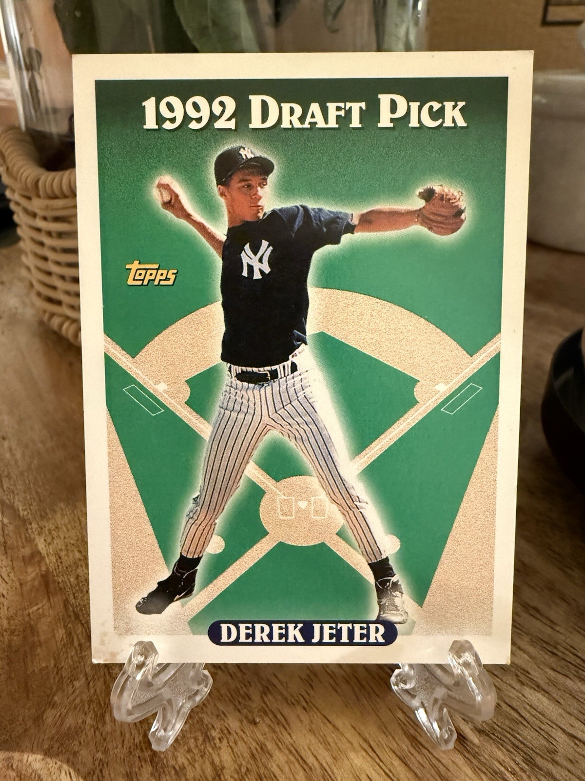 1993 Topps Draft Pick Derek Jeter #98 Base Set New York Yankees