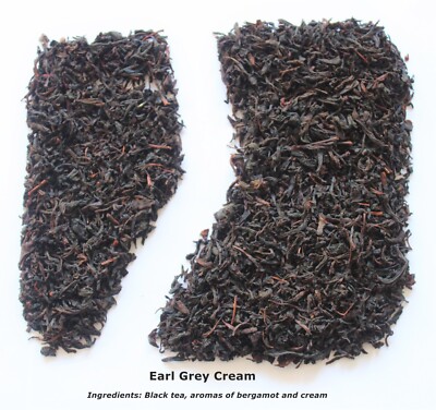 Loseblatt Schwarztee Premium Earl Grey rein natürlicher Tee verpackt in Öko Beuteln UK