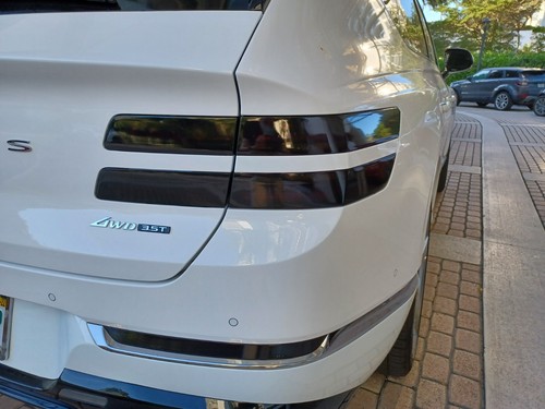 BlingLights Tinted Taillight Protection Film Covers for Chevrolet Silverado EV - Picture 3 of 9
