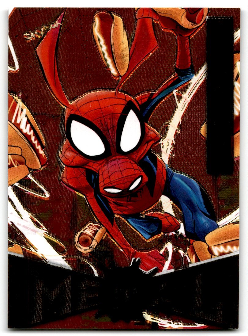 2021 Marvel Metal Universe Spider-Man Peter Porker #65 Light FX Gold