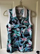 TOMMY BAHAMA ACTIVE Golf Tennis 1/4 Zip Top Size Small