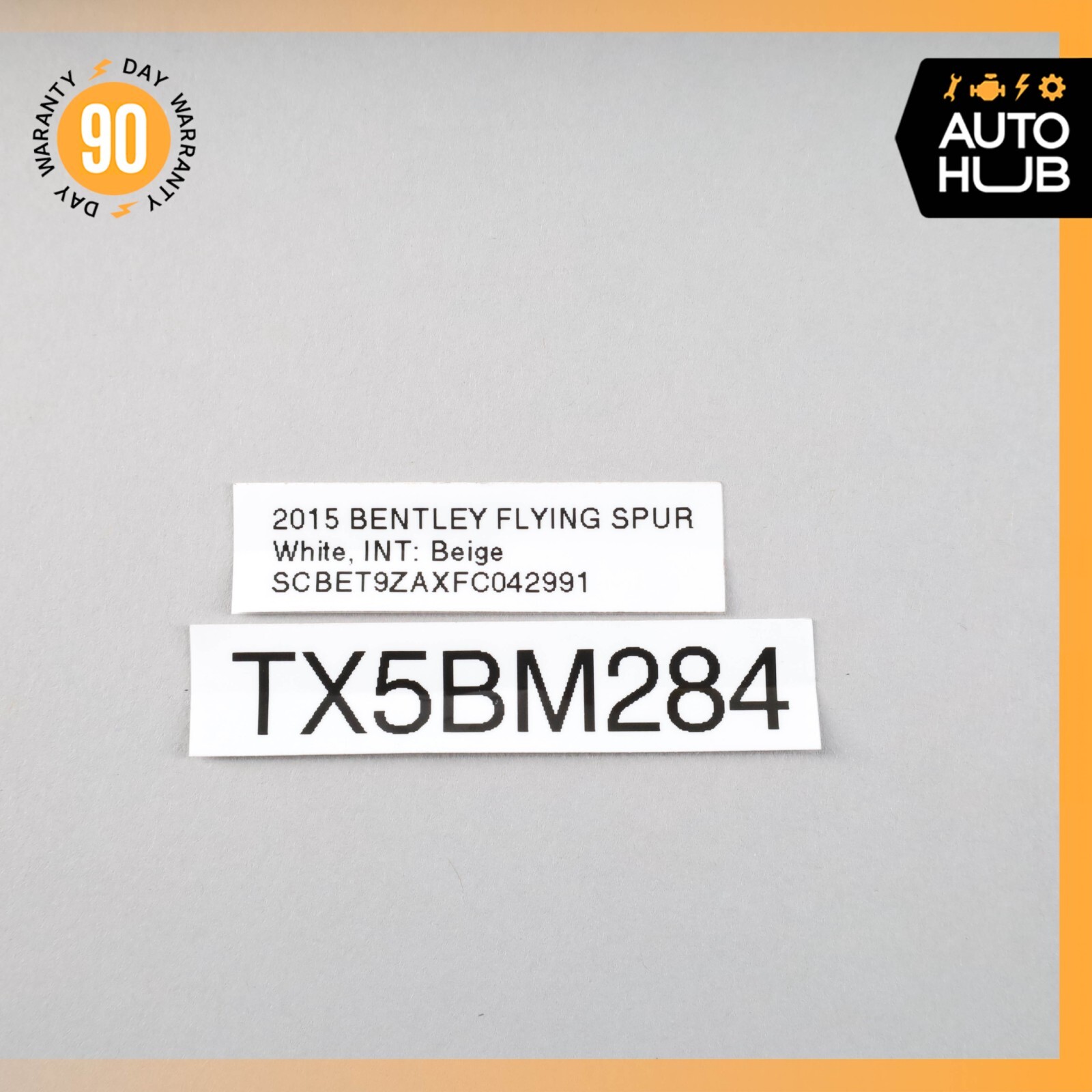 13-18 Bentley Flying Spur GTC / S7 4.0L Right Radiator Cooling Fan Motor OEM 44k