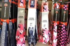 New Balance Athletic Flat Custom Printed Shoelaces 8-Styles Laces 45"- 54" USA