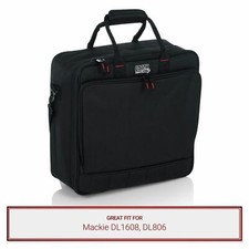 Gator Case Borsa imbottita per attrezzatura adatta per miscelatori Mackie DL1608, DL806