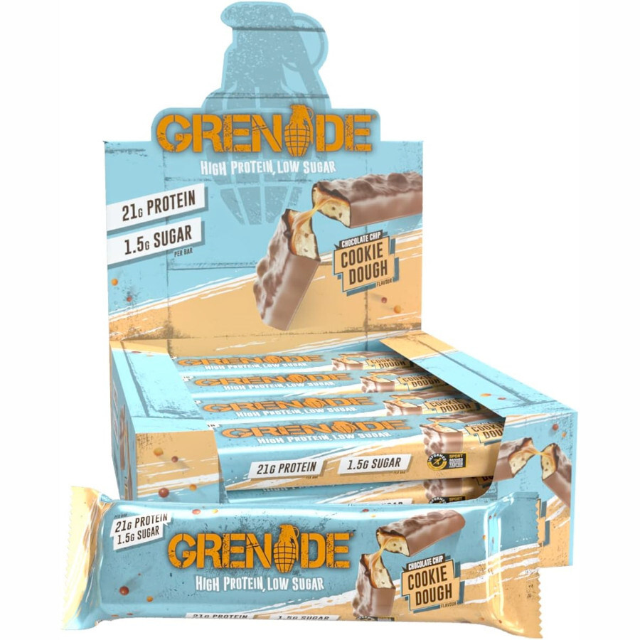 GRENADE CARB KILLA Barrette Proteiche gusto Cookie Dough 20g 12x60g