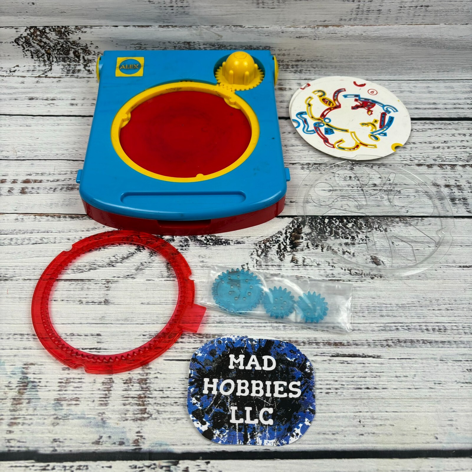 Spirograph Design Set & Aleks Magic Picture Maker Kids Art Creative Drawing Kit Falak Tayyeb