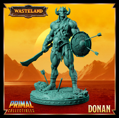 Gladiator Donan Dark Sun Miniature Gladiator Fantasy Miniature DnD Tabletop RPG