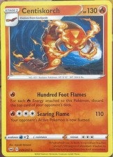 Centiskorch Rare - 039/202 - Sword & Shield Pokemon 2020