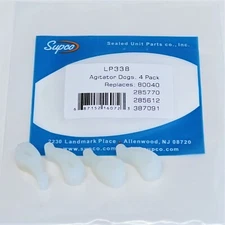 Supco 80040 Clothes Washing Machine Agitator Dogs for Whirlpool Kenmore