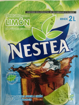 8-Pk Nestea Black Tea Lemon Flavor Mix/ Te Negro Sabor Limon 25gr/.88oz