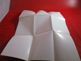 Magic Darts Nintendo NES Foldable Promo Poster Insert ONLY