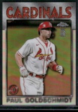 2021 Topps Chrome Ben Baller #86TB-21 Paul Goldschmidt 1986 Topps Baseball