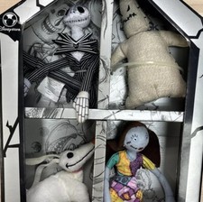 Nightmare Before Christmas plush set Disney Store Studio Collection VTG