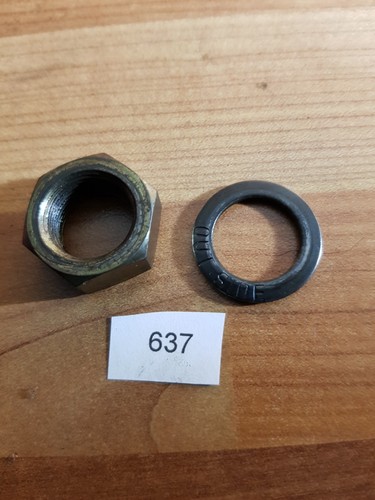 Honda CB125T Doppelkurbelwelle Mutter und Unterlegscheibe (637)