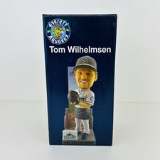 Everett Aquasox TOM WILHELMSEN Baseball Bobble-Head Figure Tulalip Casino Rare!!