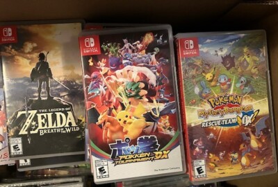 Nintendo Switch Game with Case - Tested and Working - **Large Selection**