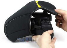 Soft Camera Case Bag Pouch Protector Cover for Nikon D90 D7000 D80 18-105 lens