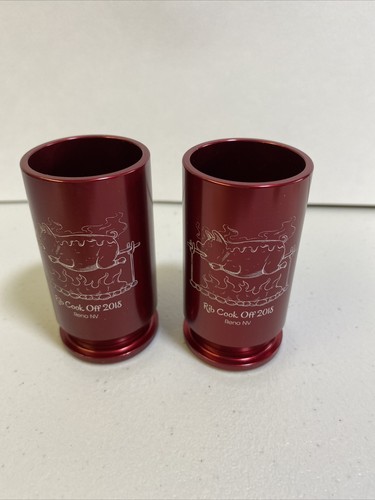 2 Nugget Rib Cook Off 2018 die besten im Westen Schnapsgläser eloxiertes Aluminium - Bild 2 von 7