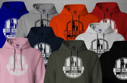 Welder Hoodie Gift Talk to me about and I MAY listen - Picture 5 of 12