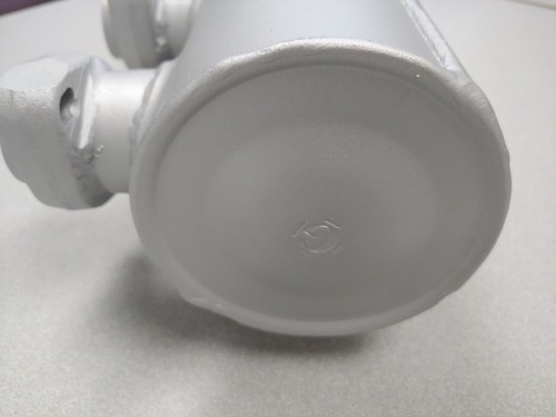 NICE USED ORIGINAL GENUINE GILLET PORSCHE 930 EXHAUST THERMAL REACTOR 1975-78 #7 - Picture 8 of 8