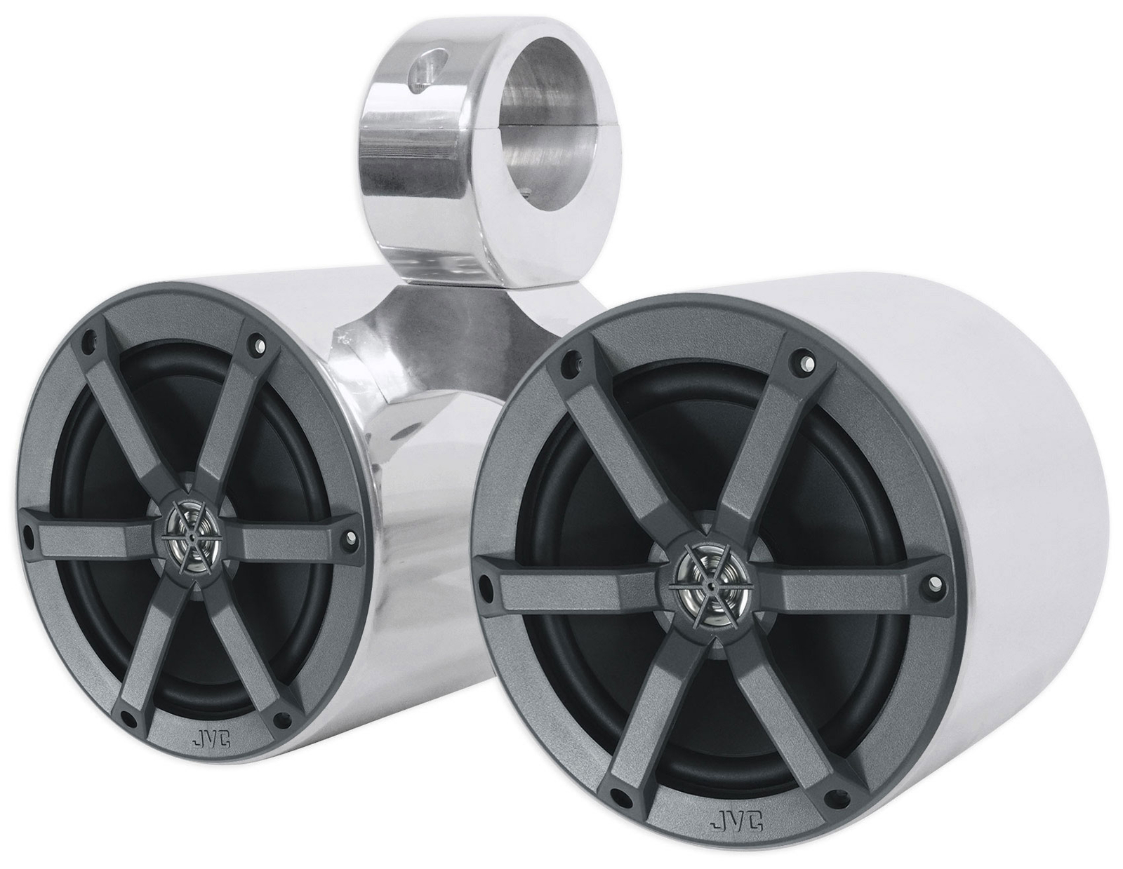 Колонки JVC CS-MS620 Dual 65 50 Вт RMS Marine Silver для вейкборда Tower Boat