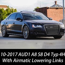 For 11-17 Audi A8 and S8 D4 Typ 4H Adjustable Lowering Links Air Suspension Kit