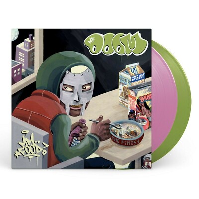 MF DOOM - MM FOOD Pink & Green Colored Vinyl New Sealed 2LP