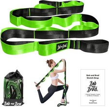12 Loops Yoga Stretch Strap for Stretching Physical Therapy For Pilates Trainers