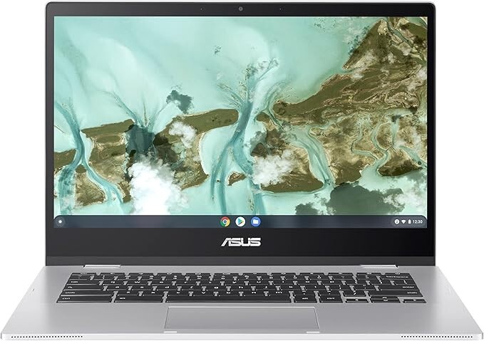 Asus Chromebook 14 Inch Intel N4500 4GB RAM 64GB eMMC CX1400CNA DB44-image