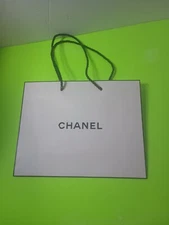 Chanel Paper Shopping Bag 10" x 8" x 3" Free Ship