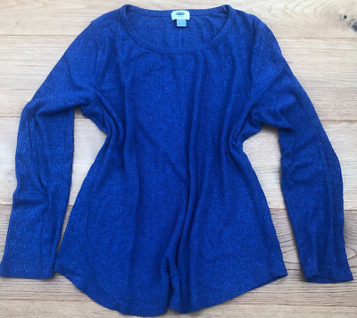 OLD Navy Damen Größe: L/G Shirt T-Shirt Shirt Hemd Oberteil Blau