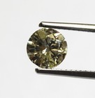 GIA certified .81ct I3 S-T fancy color yellow loose round diamond estate Natural — photo 5