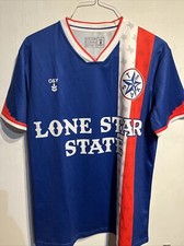 Rare Olive and York Lone Star State Jersey Football Size Medium Texas