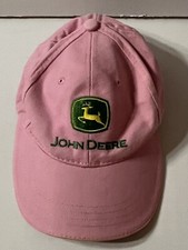 John Deere Cap Infant Toddler pink Baseball hat one size Cap