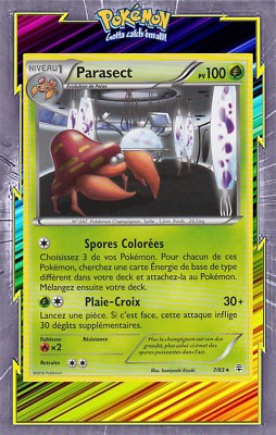  Parasect - XY:Generations - 7/83 - Französische Pokemon Karte