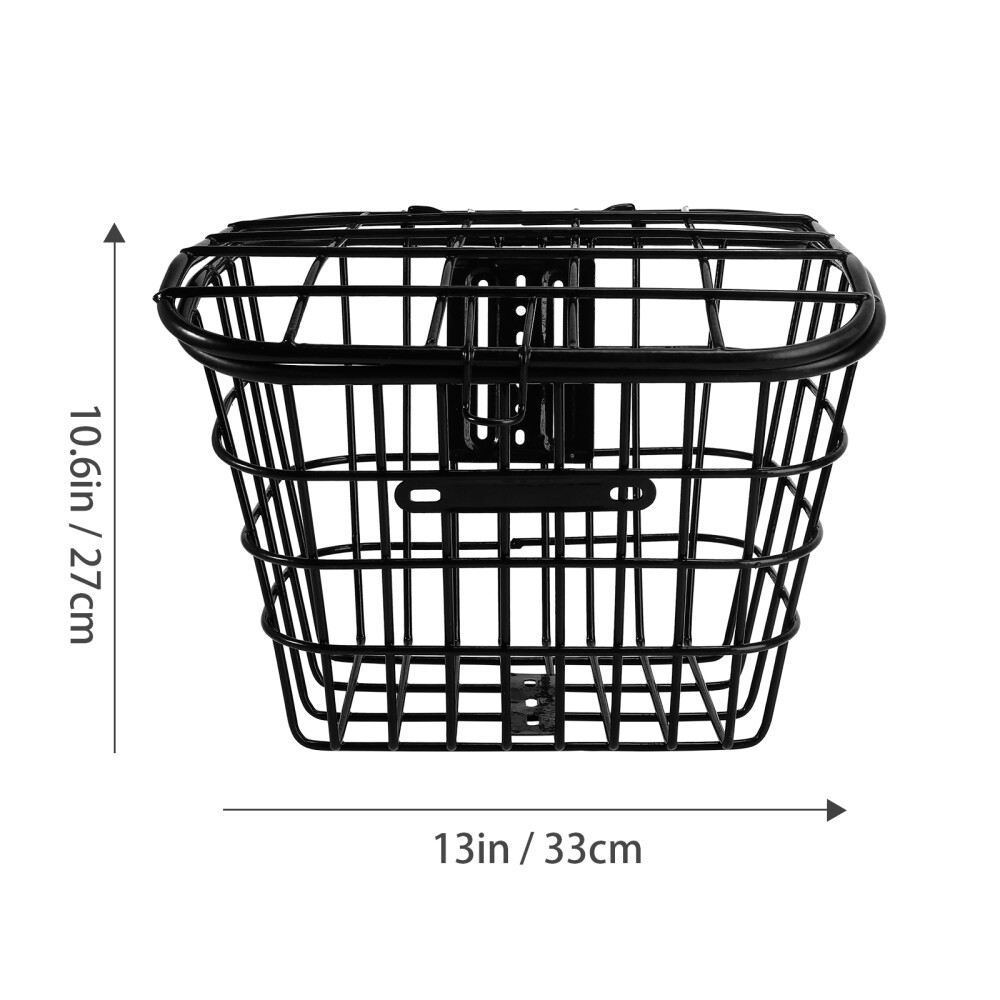 Black Bike Handlebar Basket for Mountain Bike Accessories eBay