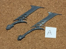 Warhammer Age of Sigmar: Bonereapers bits: Morghast Archai Halberd Heads - A
