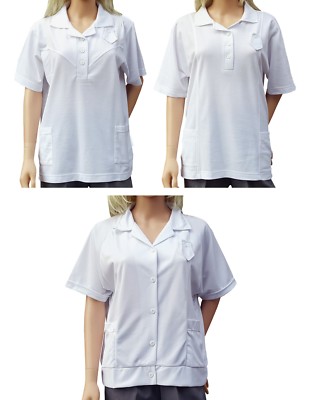 Blue Reef Damen CoCo Sally & Tammy Bowling Schalen Bluse weiß 12 - 22