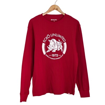 Mens Ecko Unlimited 1972 Cotton/Polyester World Famous Rhino Brand