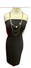 ELIZA J DRESS/LINED/ZIPPER BACK/LENGTH 37'/SIZE 14/RETAIL$149/NEW WITH TAG