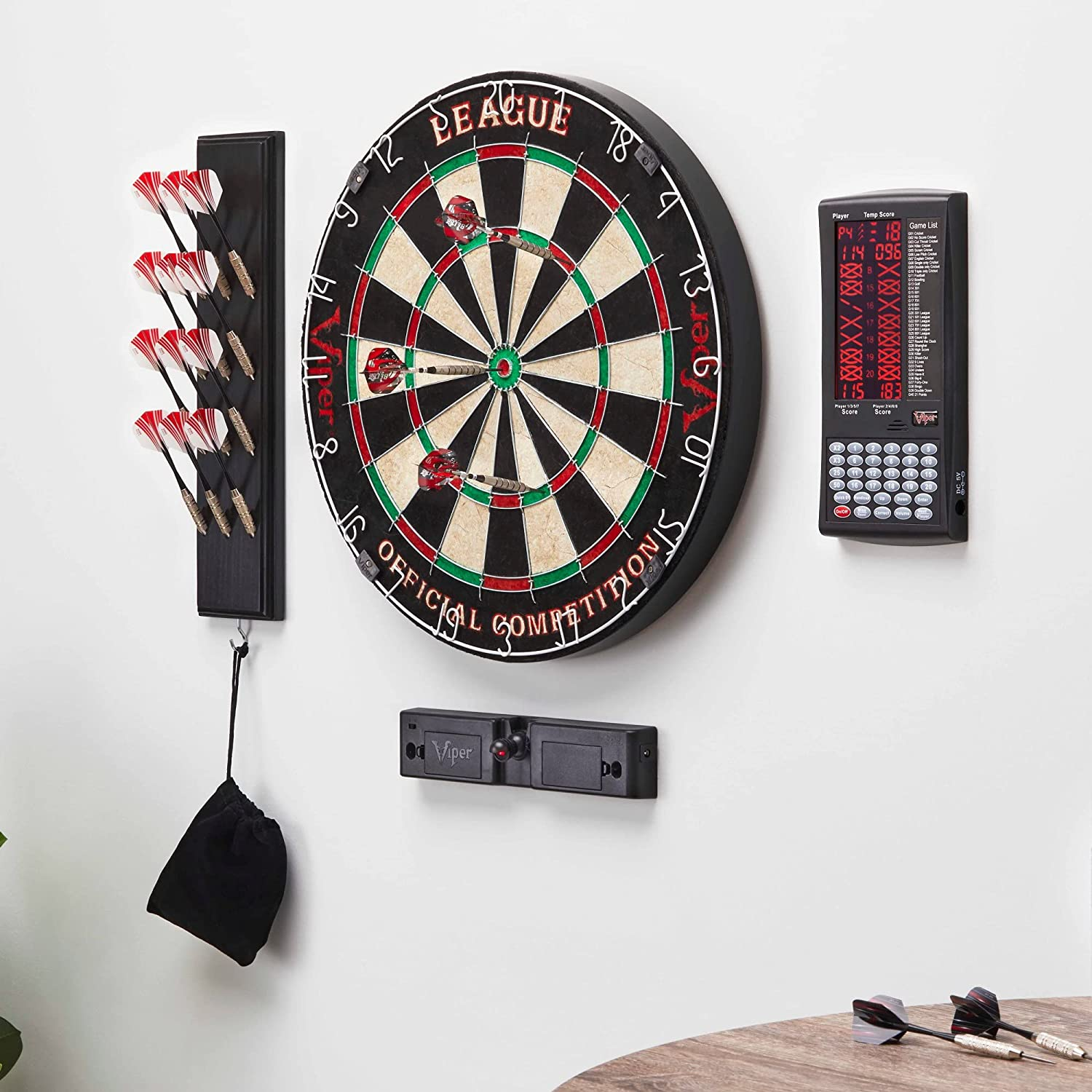 Viper Proscore Digital Dart Scorer Electronic Dartboard Scoreboard for